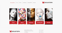 Desktop Screenshot of poligrafik.com.pl